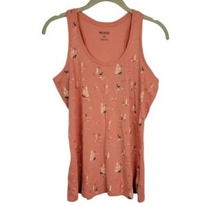 Columbia Women’s Nature Print Tank Top Size Medium